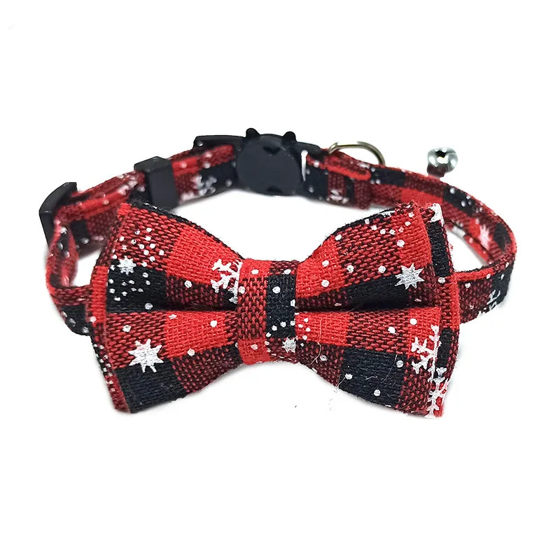 Breakaway Cat Collar Bow Tie and Bell