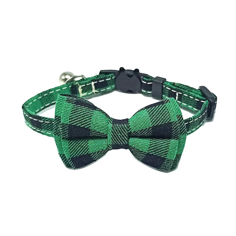 Breakaway Cat Collar Bow Tie and Bell