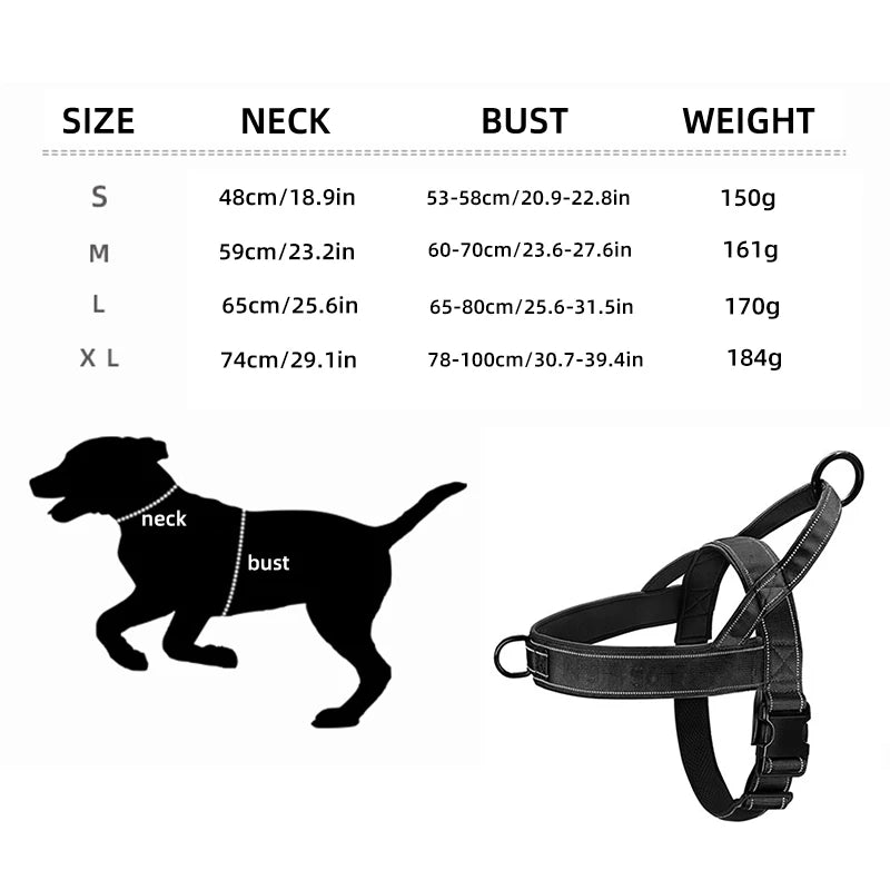 New Dog Tactical Chest Harness