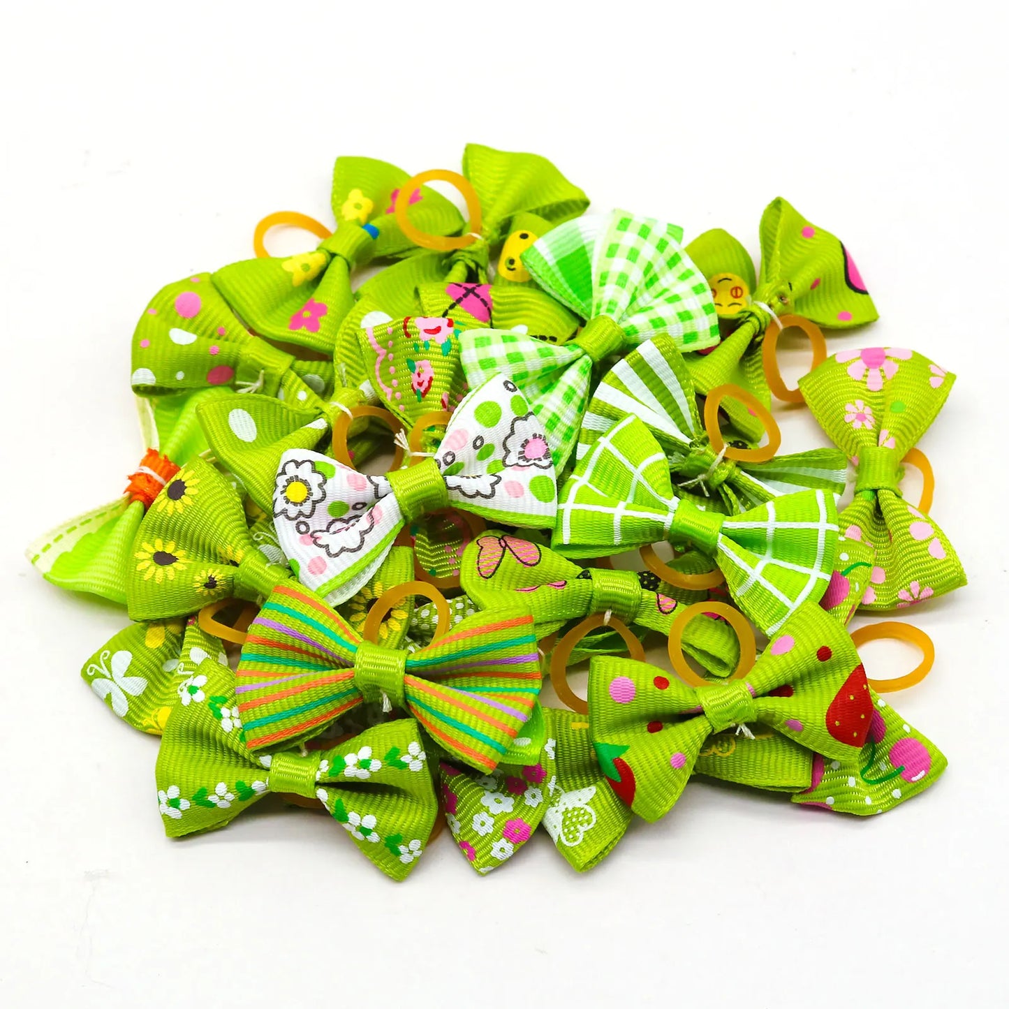 30PCS Pet Bows