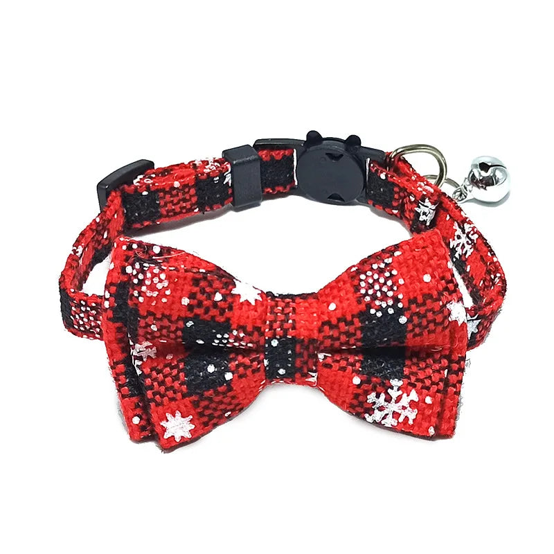 Breakaway Cat Collar Bow Tie and Bell