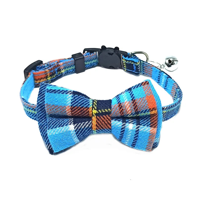 Breakaway Cat Collar Bow Tie and Bell