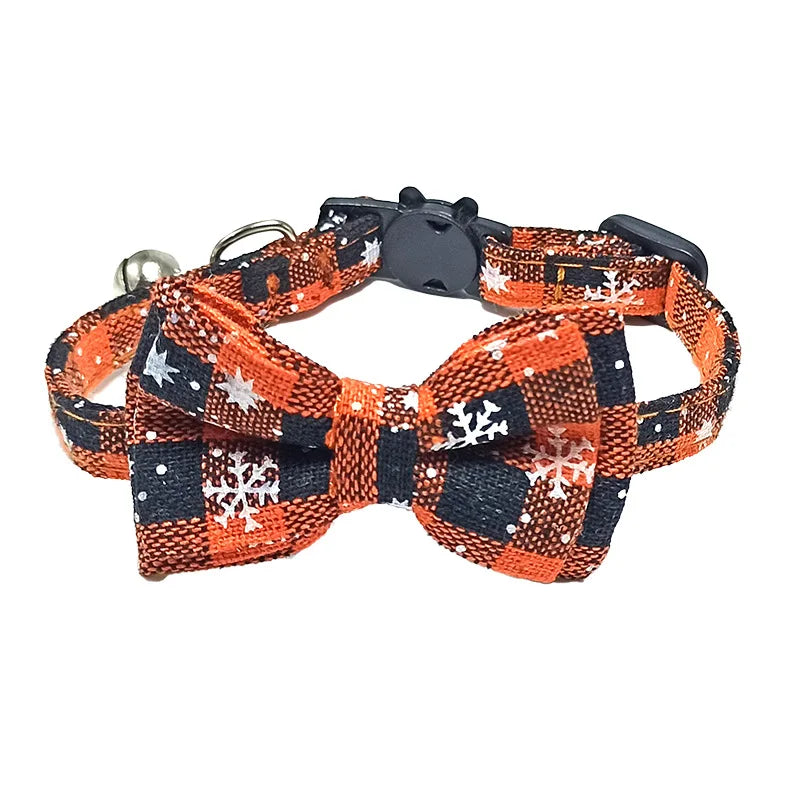 Breakaway Cat Collar Bow Tie and Bell